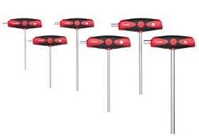Wiha W26247 Набор из 6 шестигранных ключей с Т -образной рукояткой Comfort Grip