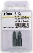 FELO Бита PH2х25 мм TORSION 1/4 " С 6,3. ВОХ (2 шт.) // 02202201