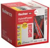 Fischer Дюбель метало-пластиковий HybridPower 10 x 90 FUS (10 шт)