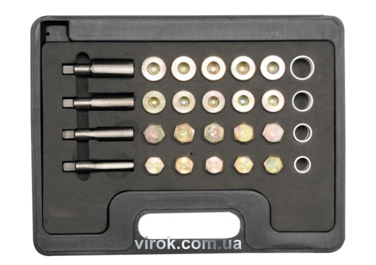 YATO Набір обладнання для ремонту оливних пробок YATO : 64 елем.  | YT-1757