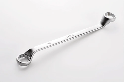 Ключ накидной двусторонний CrV 30x32мм СИЛА