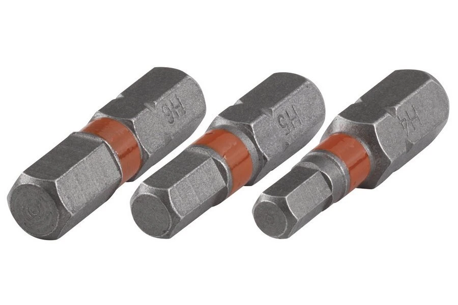 Wolfcraft насадки (3 шт.) 2,0 + 2,5 + 3,0 // 1339000