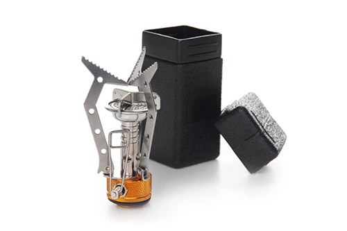 Портативная газовая горелка для кемпинга Компакт 49*49*109мм СИЛА