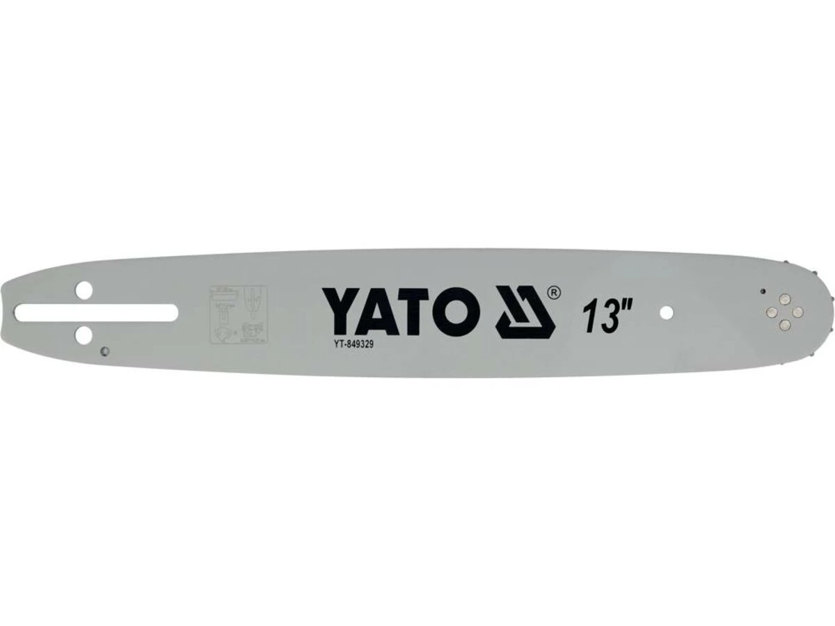 YATO Шина напрямна ланцюгової пили YATO l= 13"/ 33 см (56 ланок) для ланцюгів YT-849449  | YT-849329