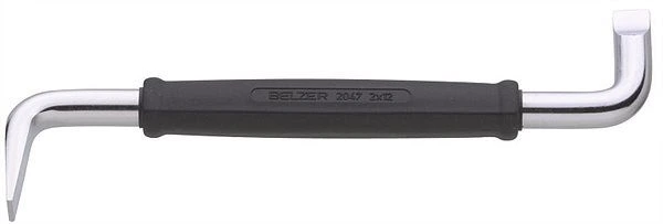 BAHCO 2047-2-12 Отвертка с двойным изгибом под винты со шлицем 12,0х2,0х200 мм; угол 90 град.