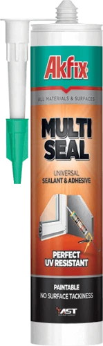 Клей-герметик AST полимер Multiseal белый 290мл Akfix