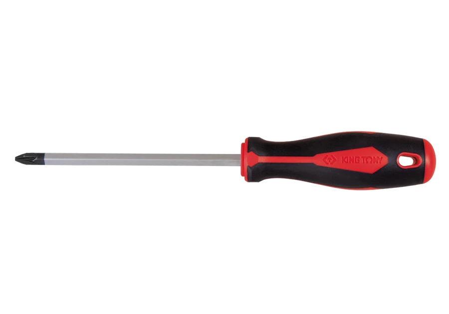 KING TONY Отвертка крестовая PZ 1 80 мм | 14A80132