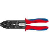 KNIPEX Клещи универсальные для опрессовки и зачистки 97 21 215 B (идеальные автоэлектрикам) | 97 21 