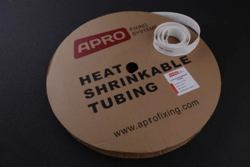 Термоусаживаемая трубка 4мм белая 200м APRO
