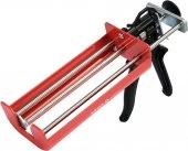 YATO Пістолет скелетний для нанесення герметиків, з подвійним картриджем YATO : l= 205 мм, w= 95 мм 