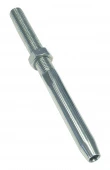 Наконечник для опрессовки на трос с правой резьбой // 8307