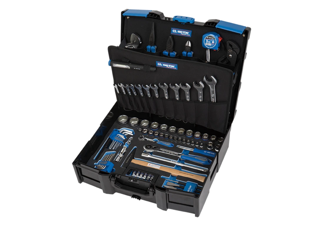 KING TONY Набор инструментов универсальный 112 ед в кейсе | 9052-002MRV