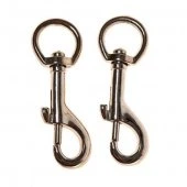 Карабин с вертлюгом 13 х 70 мм никель