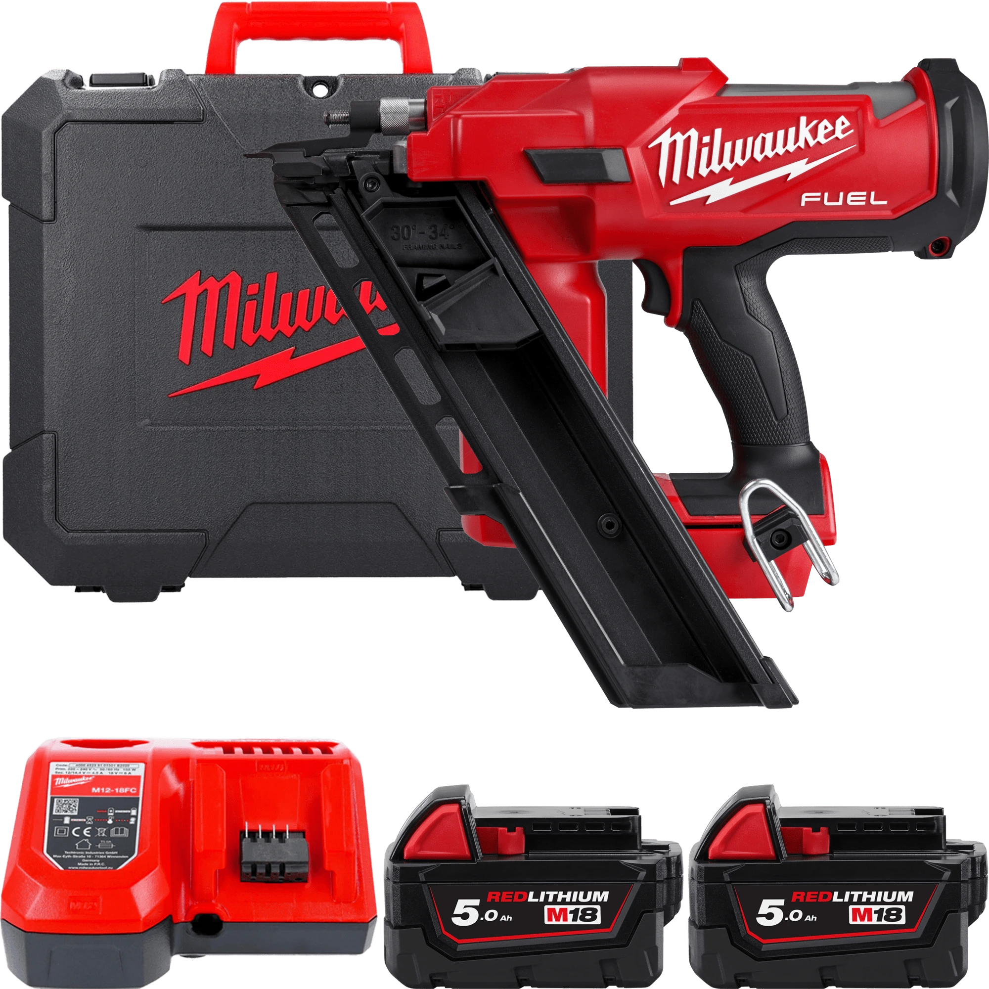 MILWAUKEE Нейлер с одиночным выстрелом M18 FUEL FFNS-502C 4933478302 | 4933478302