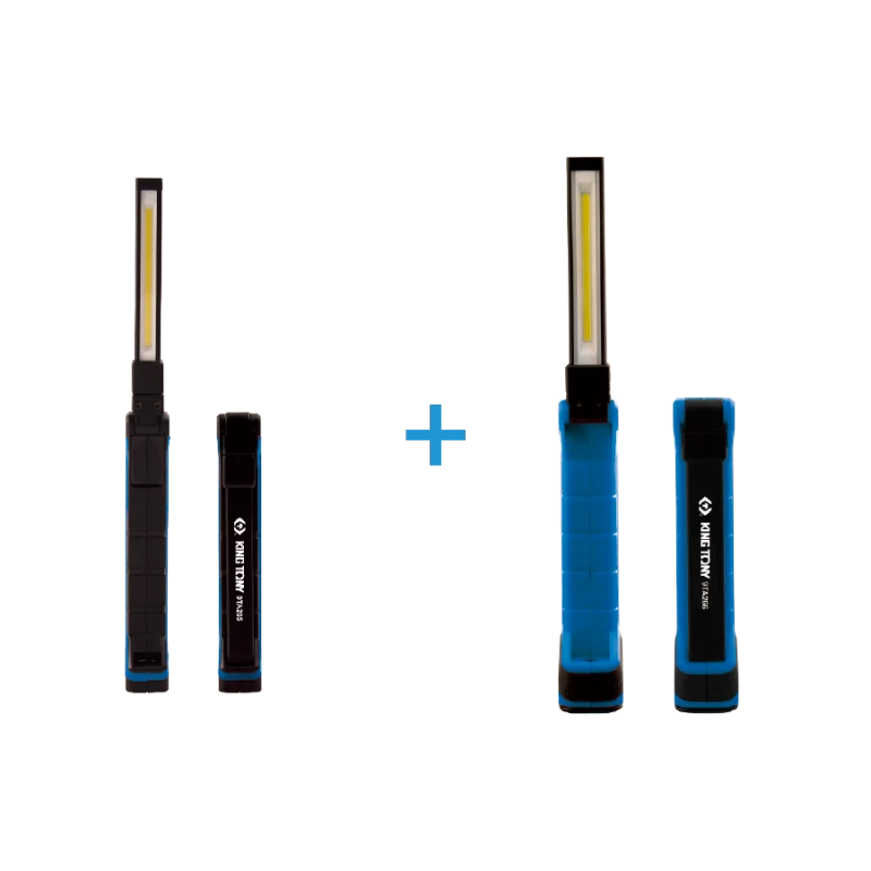 KING TONY Набор ламп переносных 2 предмета 2W+5W | P9TA0212A