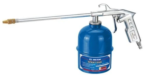 KING TONY Пневмопистолет для распыления жидкостей (гравитекс. мовиль) 600мл | 79982-06