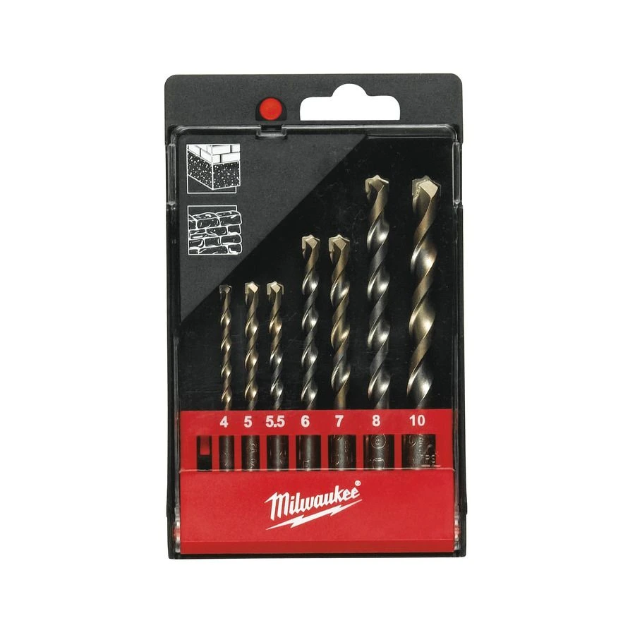 MILWAUKEE Набір свердл по бетону , MARSSD SET (7шт) (знято) | 4932352337
