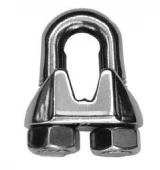 Зажим для троса нержавеющий DIN 741