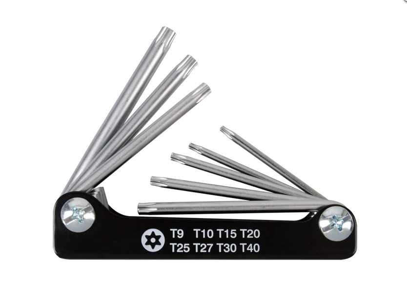 KING TONY Набор TORX 8 ед. (Т 9-Т40) с отверстием в рукоятке | 20318PR