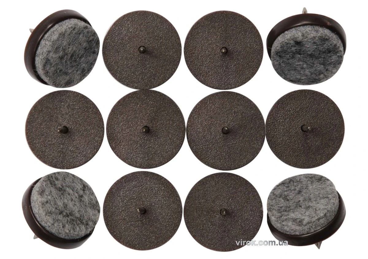 VOREL Наб. войл. протект. на гвоздях 24мм/12шт 74922