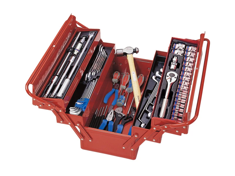 KING TONY Набор инструментов 65 ед. в ящике | 902-065MR