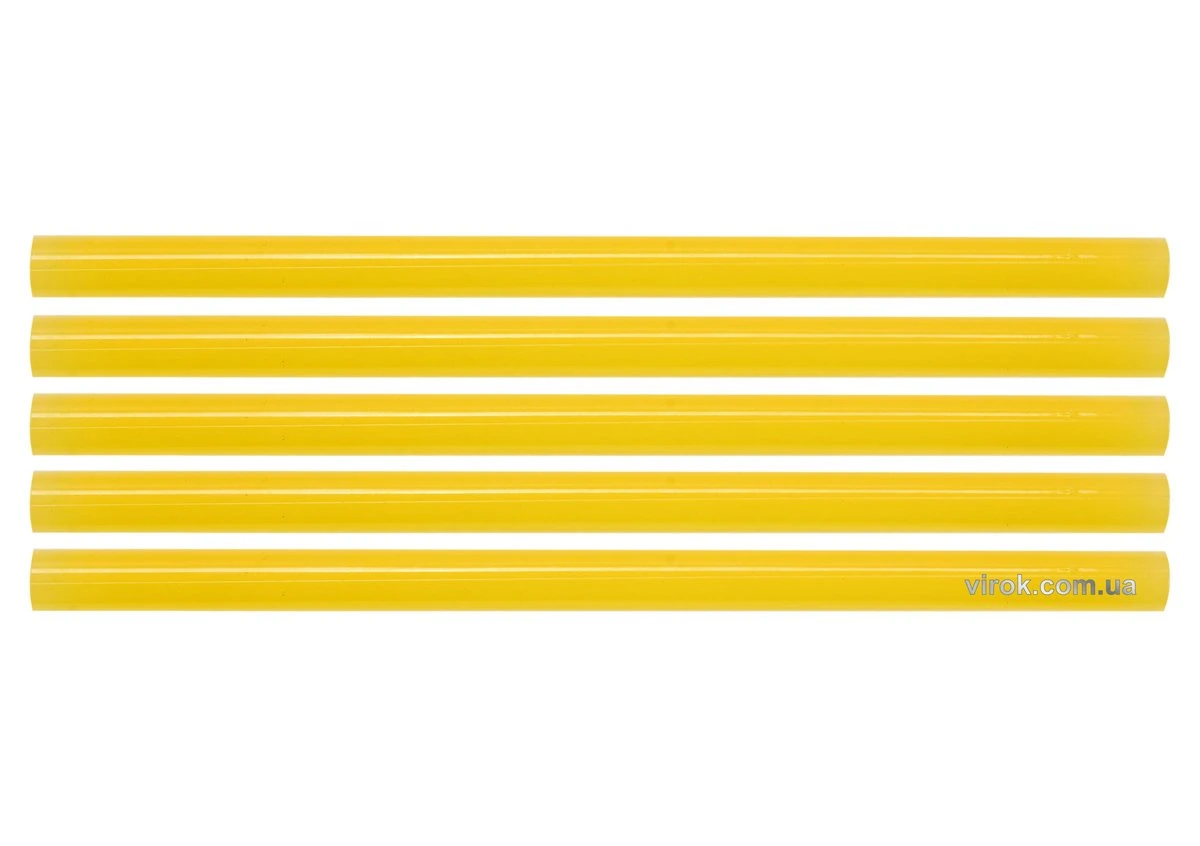 YATO Стержні клейові YATO Ø=11,2 х 200 мм, жовті .уп. 5 шт.  | YT-82437