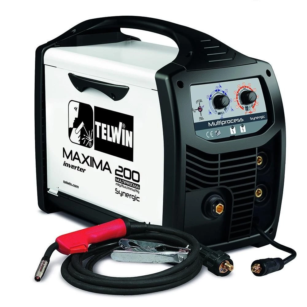 TELWIN Сварочный аппарат Telwin MAXIMA 200 SYNERGIC 230V READY PACK | 816127