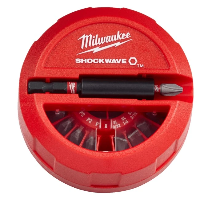 MILWAUKEE Набір біт SHOCKWAVE , (15шт) | 4932430904
