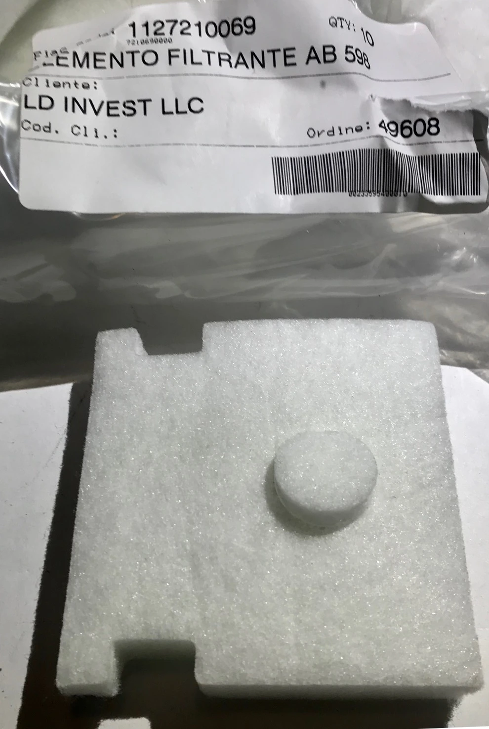 FIAC Фильтр патрон АВ498/598/808 | 1127210069