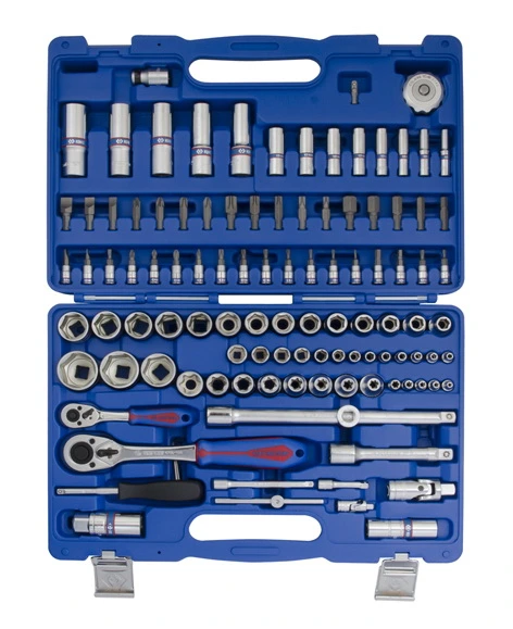 KING TONY Набор инструментов универсальный 108 ед. 1/4"+1/2" 6-ти гранные | SC7510MR