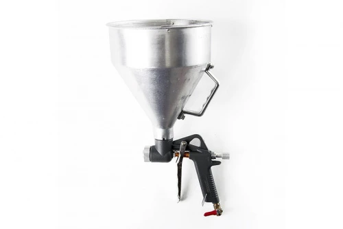 Пневмопистолет дляштукатурки, три форсунки 4,6,8мм в/б металлический, 6000мл APRO