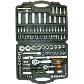 Miol Набор головок 1/4", 1/2" CrV трещетка (110 одиниць)