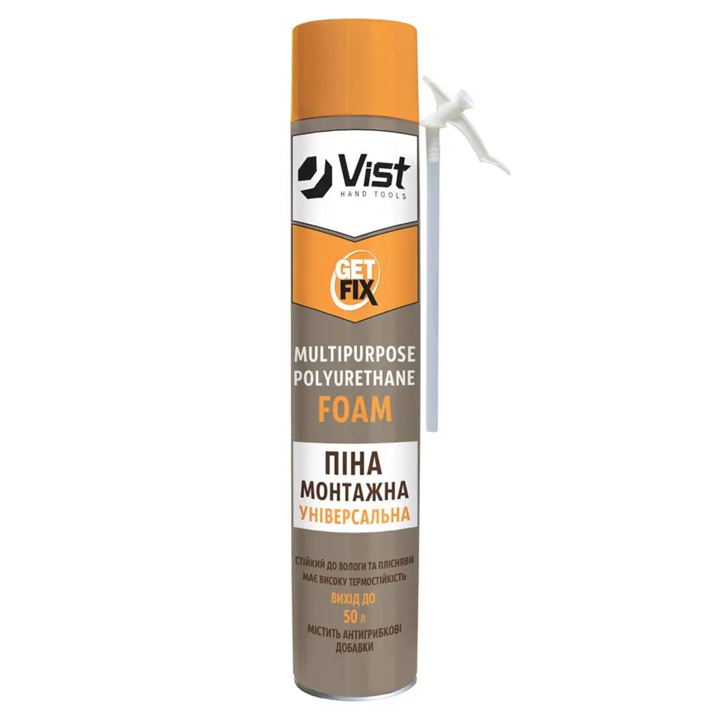 Піна монтажна універсальна, 750 мл, 50л Getfix | 12-464