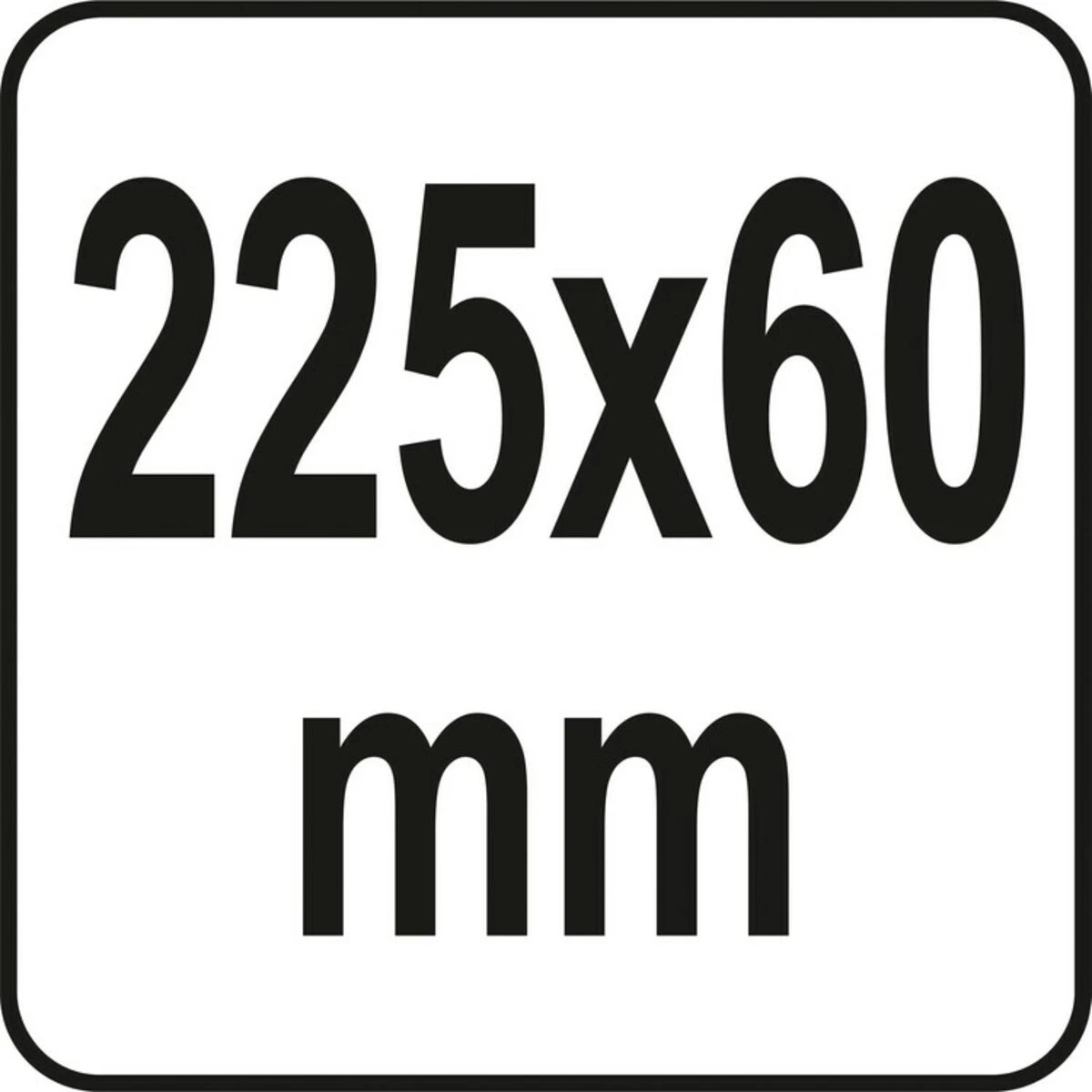 YATO Пістолет для нанесення герметиків з фіксатором YATO : півкруглий, L= 225 мм, W= 60 мм  | YT-675