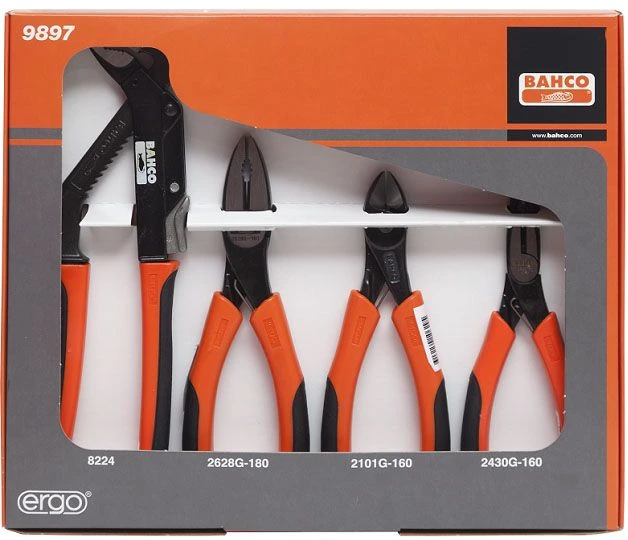 BAHCO 9897 Набор шарнирного инструмента 4 предмета