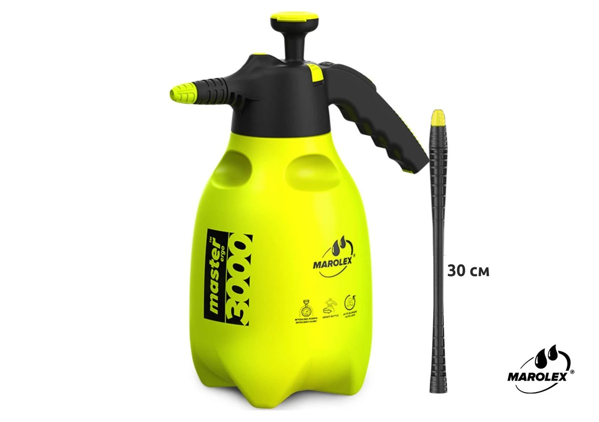 MAROLEX Оприскувач ручний MASTER ergo, 3000 мл, з штангою 30 см (M3000L30) | S018.121