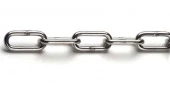 Цепь длиннозвенная  8,0mm оцинкованная, хозяйственная котушка 23 м