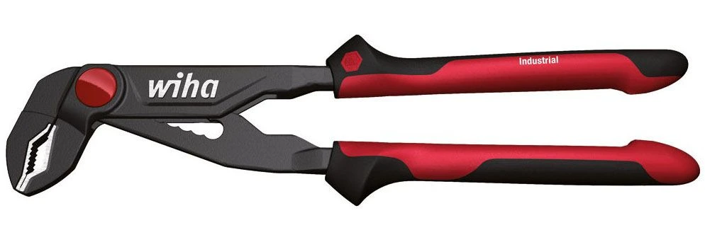 Wiha W36041 Клещи для водяных насосов, Industrial 300 мм, с кнопкой регулирования