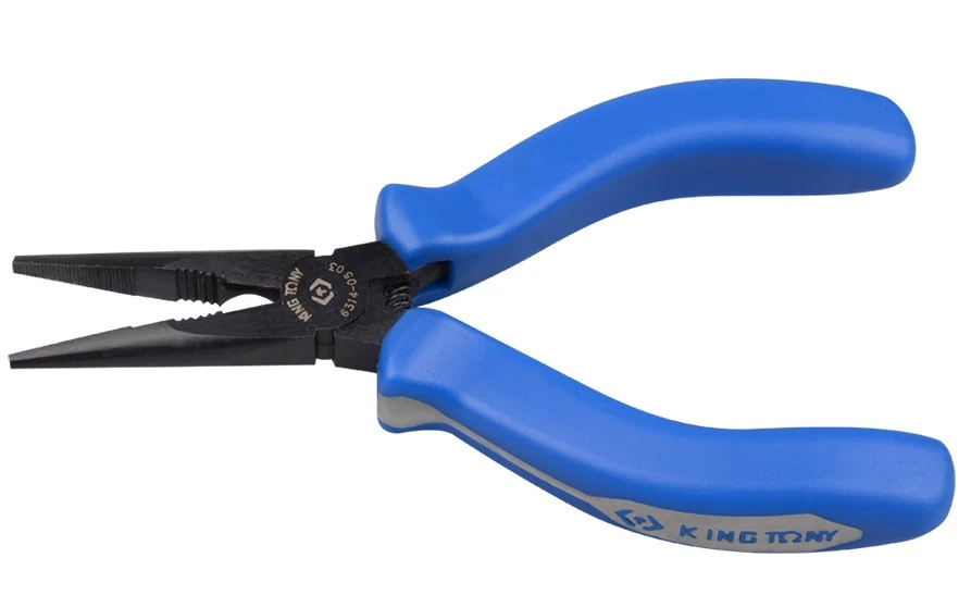 KING TONY Пассатижи тонк. нос 125 мм | 6314-05