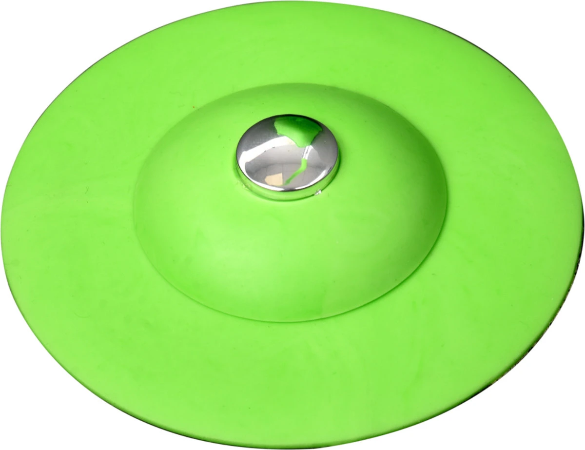 FALA Корок до ванни і раковин, силіконовий , Ø= 100 мм, зелений  | 74784