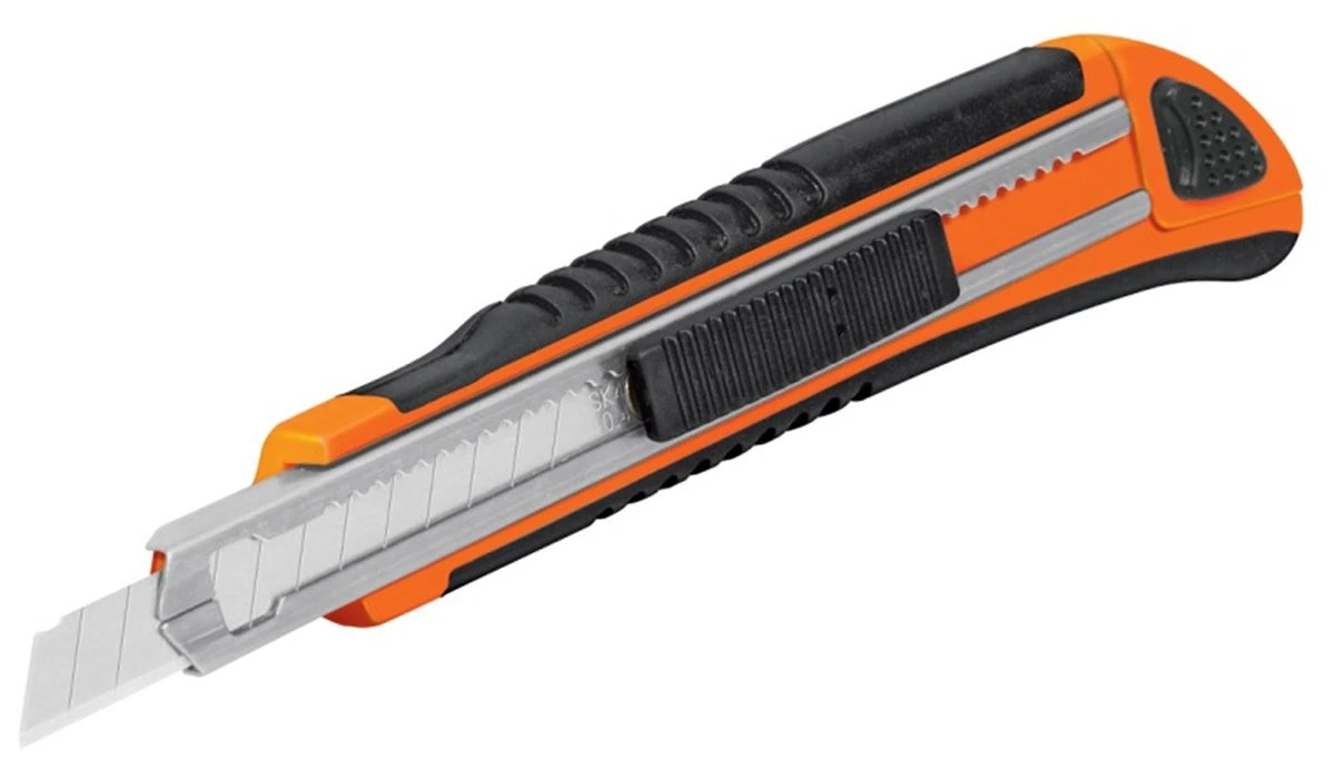 TRUPER CUT-6X Ніж, висувний, Універсал, метал 3 леза, 150мм