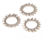 Шайба нержавеющая DIN 6798 A или UNI 8842 A c наружными зубчиками