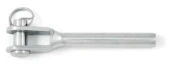 Наконечник троса для обжима с вилкой, aisi 316 / A4