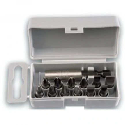 FELO Набор бит 25 мм SL / PZ / PH + магнитный держатель 13шт. // 02091016