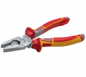 NWS Плоскогубці комбіновані силові CombiMax : L= 165 мм. ізольовані ручки VDE до 1000V // 109-49-VDE
