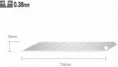 Лезвия OLFA SAB-10; упаковка 10шт; 9мм с углом 30 ° для графических работ; для ножа SAC-1