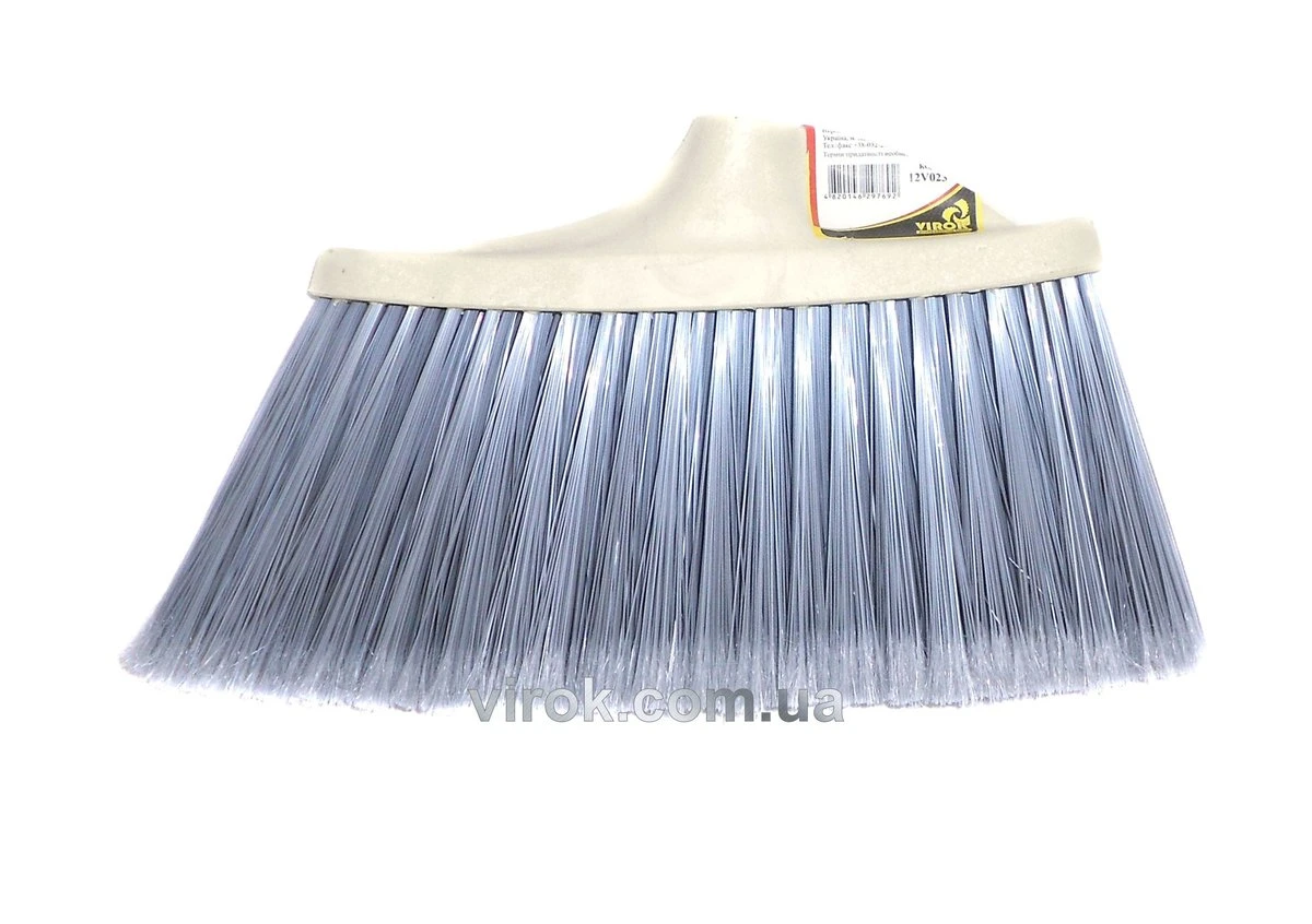 VIROK Мітла кімнатна MINES м'яка без держака розпушена поліпропіленова  | 12V023