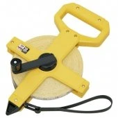 TAJIMA Рулетка инжинерная SYMRON-R нейлоновая лента с покрытием открыт корпус, 30 m