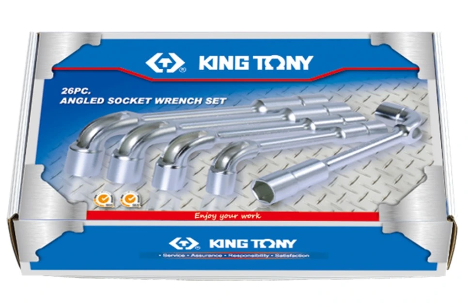 KING TONY Набор ключей Г-образный 26шт. (06-32 мм) | 1826MR