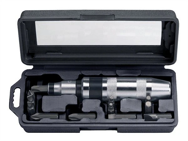 BAHCO 7865 Отвертка ударная; набор бит 12 шт.; пластмасс. коробка.